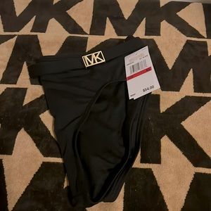 Michael Kors Belted Hipster Bikini Bottom